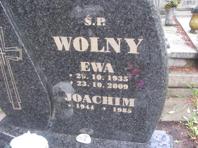 Ewa Wolny 1935 Zabrze św. Macieja - Grobonet - Wyszukiwarka osób pochowanych