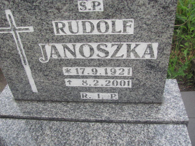 Rudolf Janoszka 1921 Zabrze św. Macieja - Grobonet - Wyszukiwarka osób pochowanych