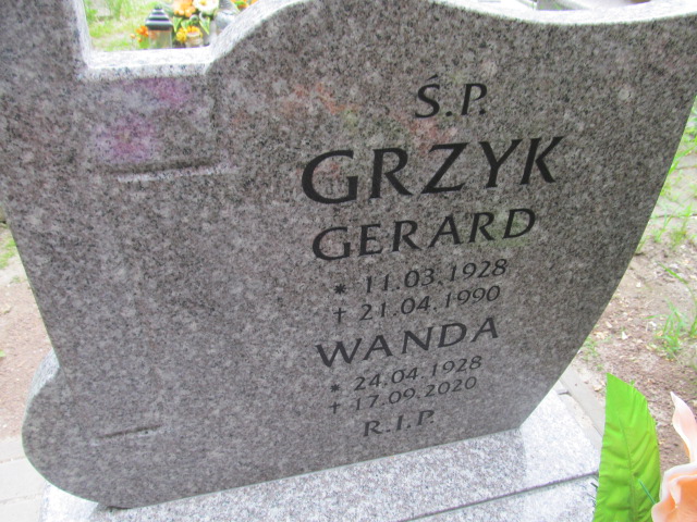 Wanda Grzyk 1928 Zabrze św. Macieja - Grobonet - Wyszukiwarka osób pochowanych