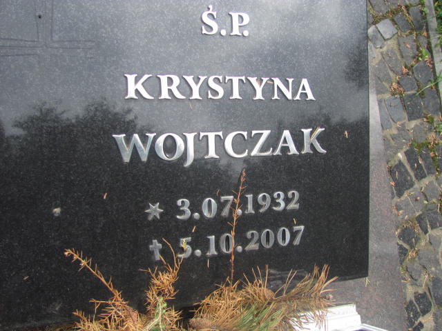 Krystyna Wojtczak 1932 Zabrze św. Macieja - Grobonet - Wyszukiwarka osób pochowanych
