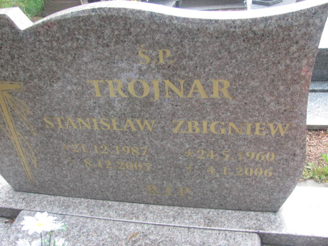 Zbigniew Trojnar 1960 Zabrze św. Macieja - Grobonet - Wyszukiwarka osób pochowanych