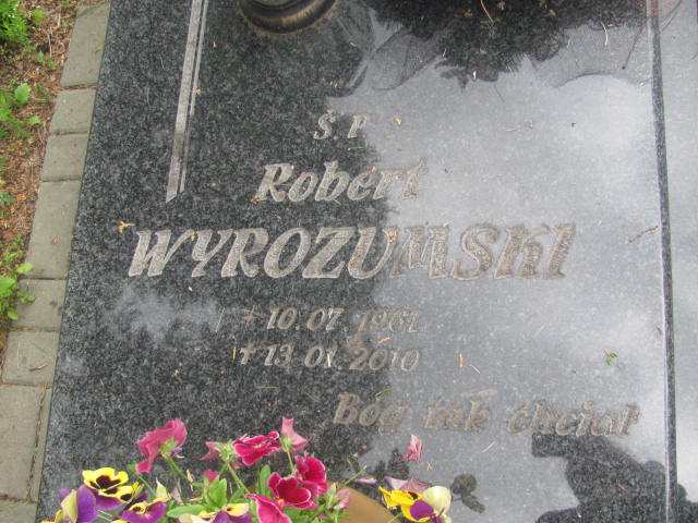 Robert Henryk Wyrozumski 1961 Zabrze św. Macieja - Grobonet - Wyszukiwarka osób pochowanych