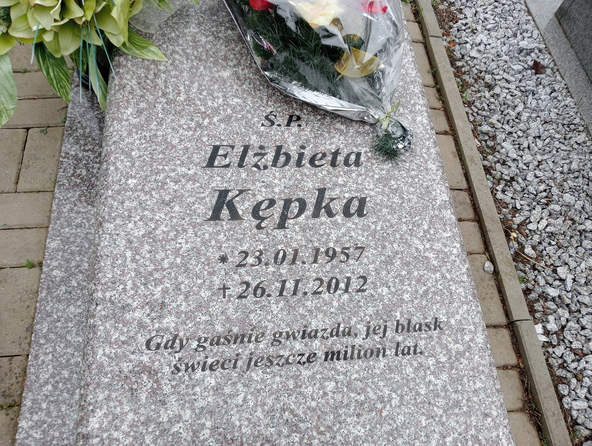 Elżbieta Kępka 1957 Zabrze św. Macieja - Grobonet - Wyszukiwarka osób pochowanych