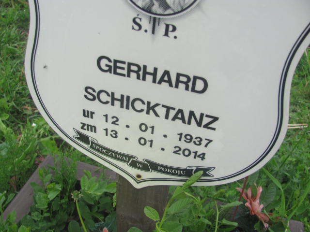 Gerhard Schicktanz 1937 Zabrze św. Macieja - Grobonet - Wyszukiwarka osób pochowanych